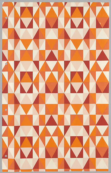 Schumacher's Taliesin Line of Decorative Fabrics and Wallpapers Designed by Frank Lloyd Wright, Frank Lloyd Wright (American, Richland Center, Wisconsin 1867–1959 Phoenix, Arizona), Book (a) together with a conforming masonite authorized dealer sign (b), American