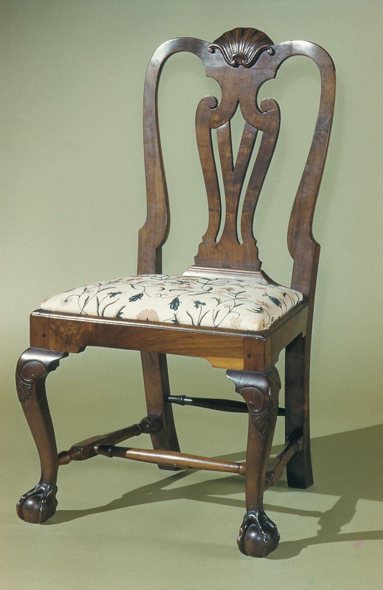 Side Chair, John Goddard  American, Mahogany, maple, American