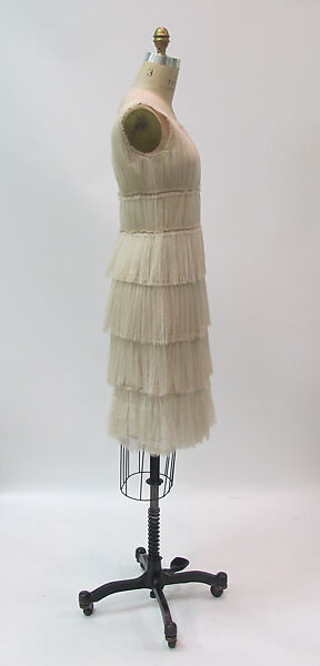 Ensemble, House of Chanel (French, founded 1910), wool, silk, metal, French