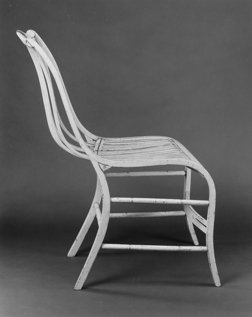 Side Chair, Samuel Gragg (1772–1855), Ash or chestnut, American