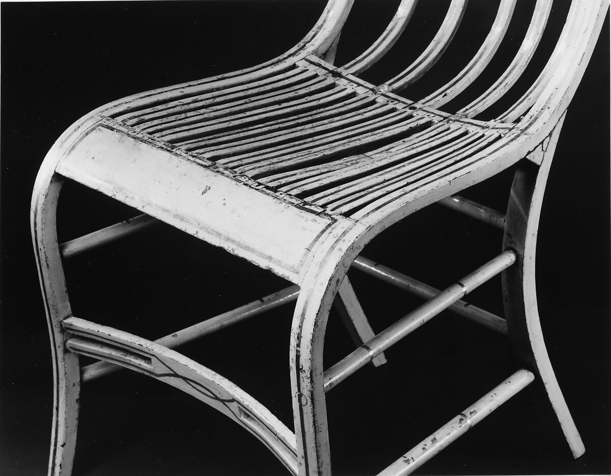 Side Chair, Samuel Gragg (1772–1855), Ash or chestnut, American