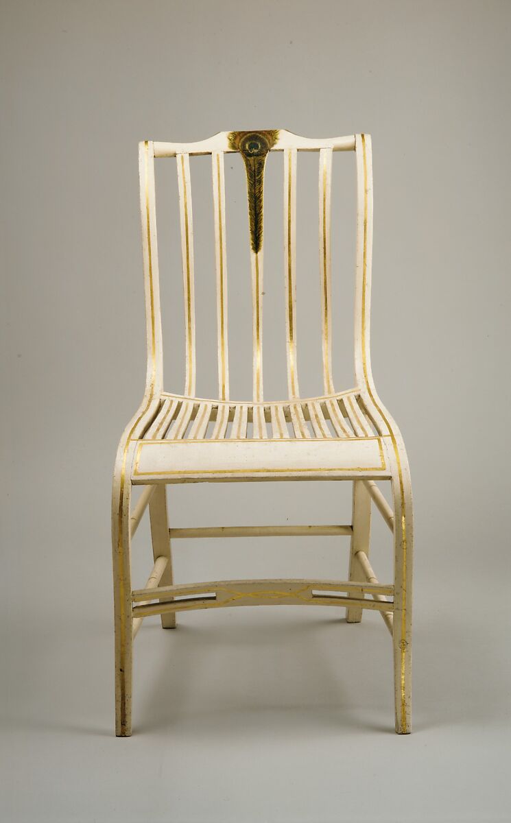 Side Chair, Samuel Gragg (1772–1855), Ash or chestnut, American