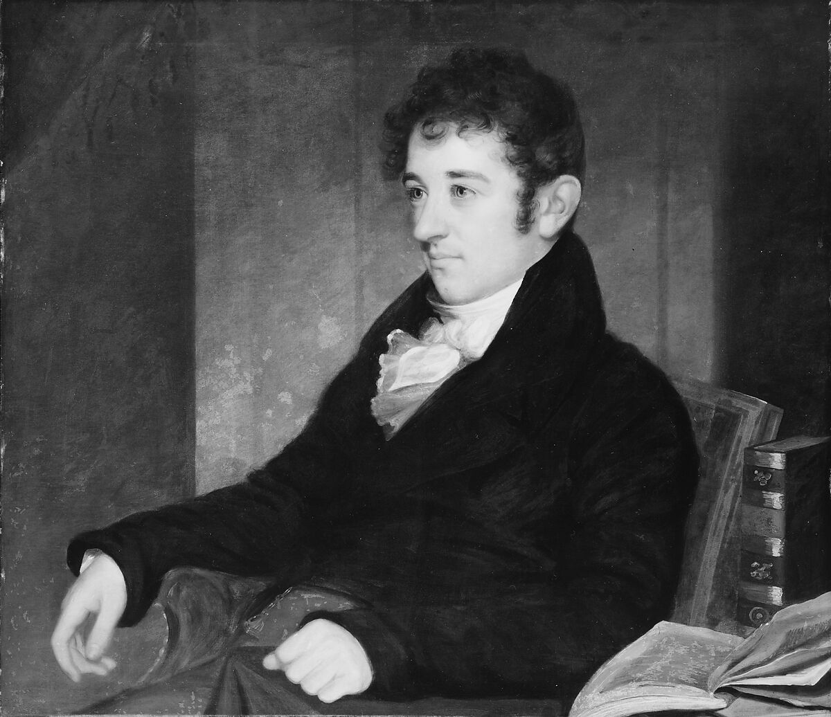 Gulian Verplanck, John Wesley Jarvis (American (born England), South Shields 1780–1840 New York), Oil on panel, American 