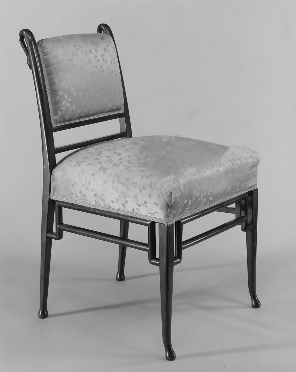 Chair, Attributed to Herter Brothers (German, active New York, 1864–1906), Rosewood, American