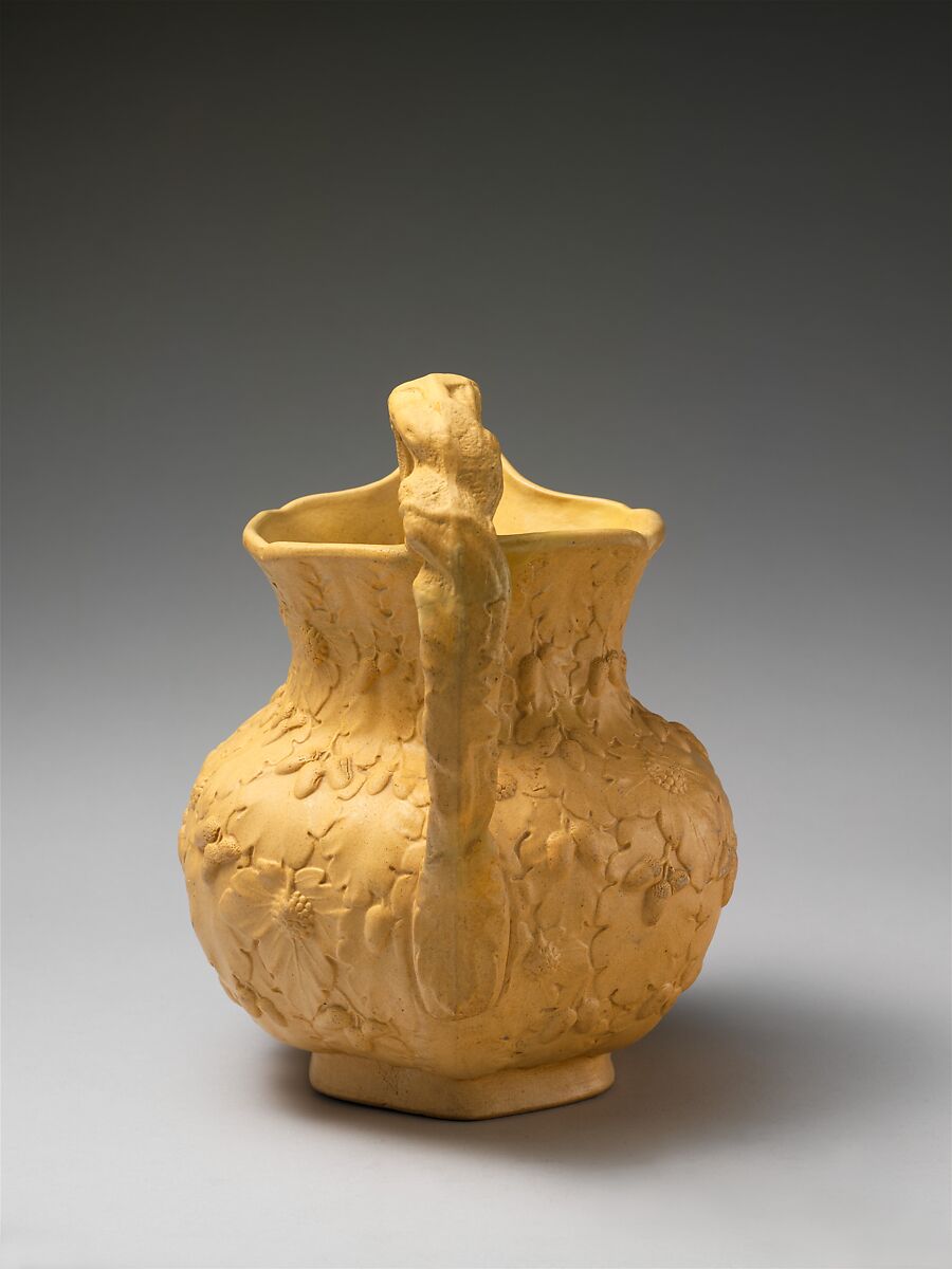 Pitcher, D. &amp;  J. Henderson Flint Stoneware Manufactory (active 1829–33), Earthenware, American