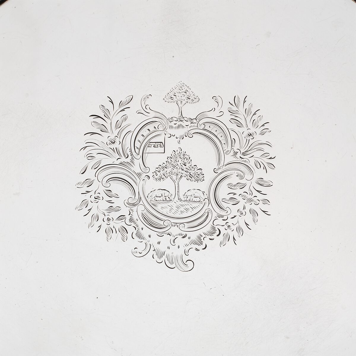 Salver, Silver, American