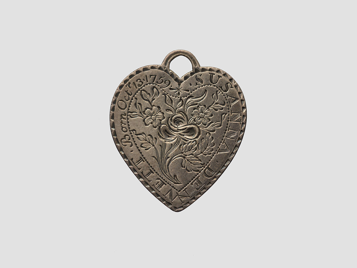 Pendant, Silver, American
