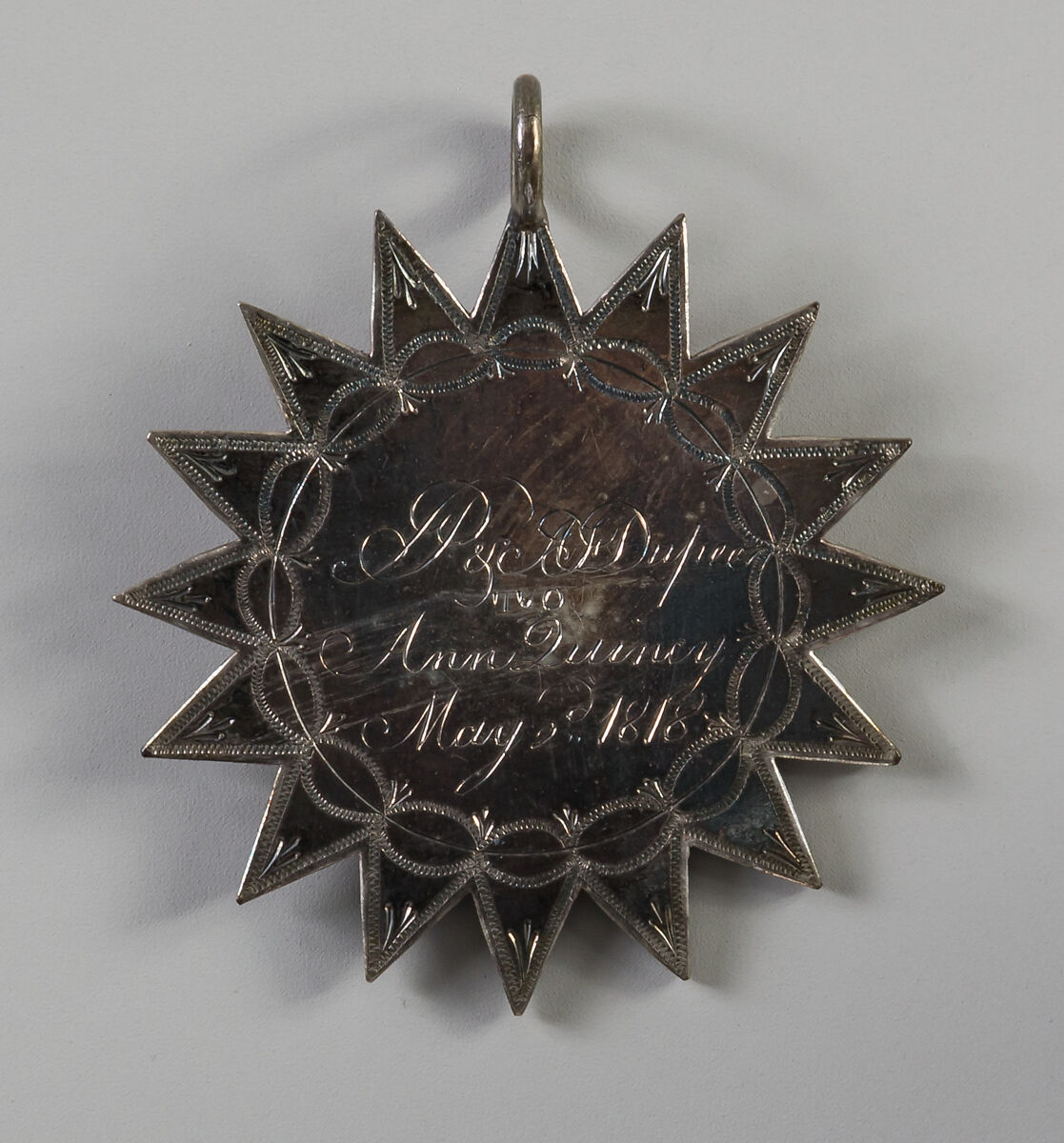 Medal, Silver, American 