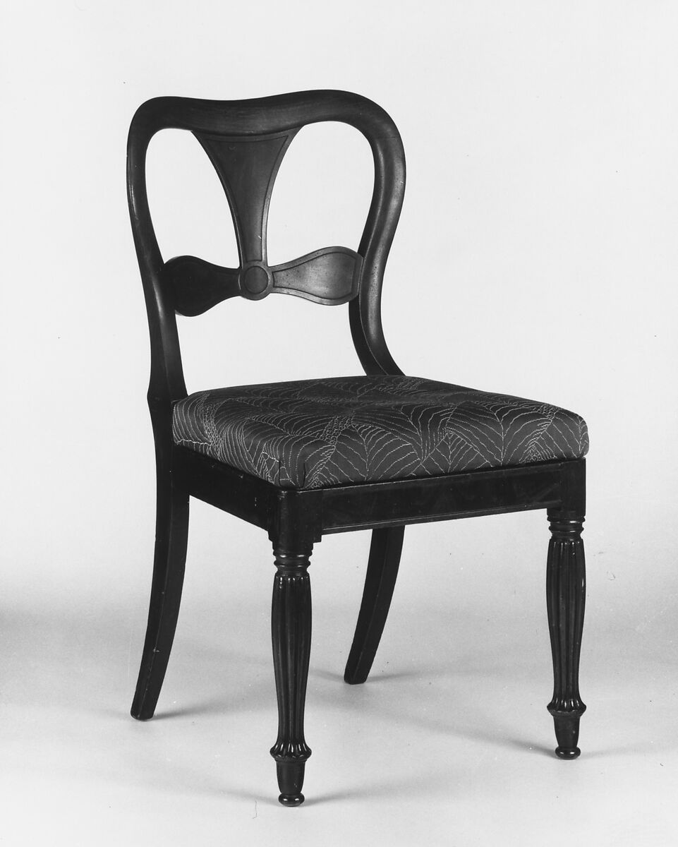 Side Chair, Workshop of Duncan Phyfe (American (born Scotland), near Lock Fannich, Ross-Shire, Scotland 1768/1770–1854 New York), Mahogany, American 