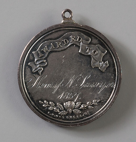 Medal, Engraved by Francis N. Mitchell, Silver