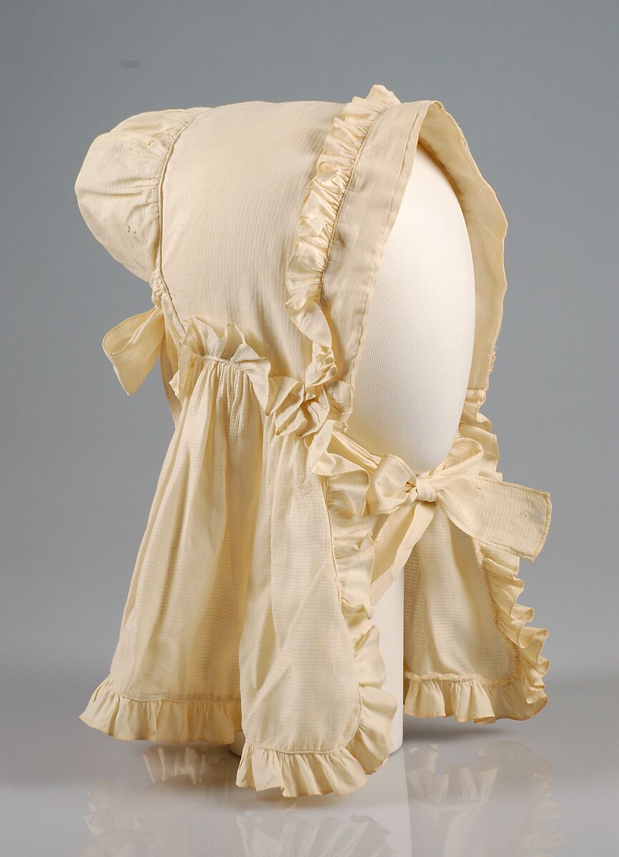 Bonnet, Cotton, American 