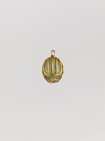 Pendant, Marcus and Co. (American, New York, 1892–1942), Arizona turquoise, demantoid garnets, and gold, American