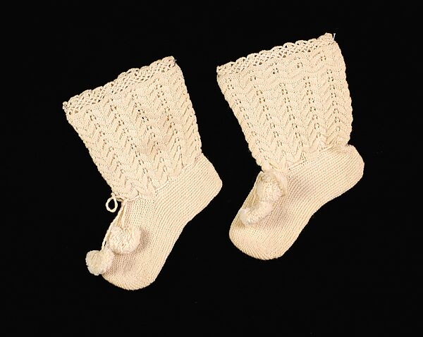 Bootees, Cotton, American 