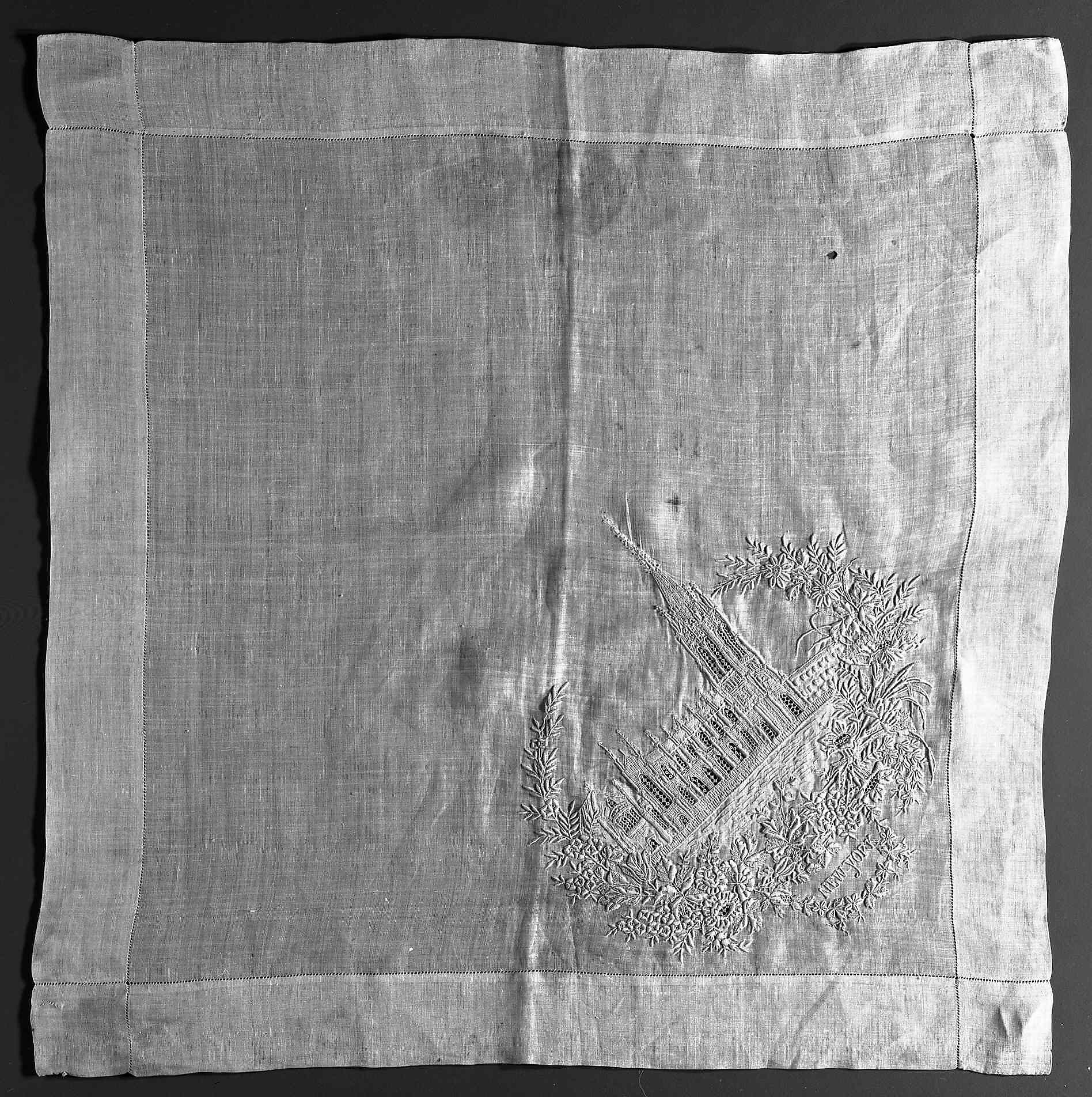 Handkerchief, Linen, French