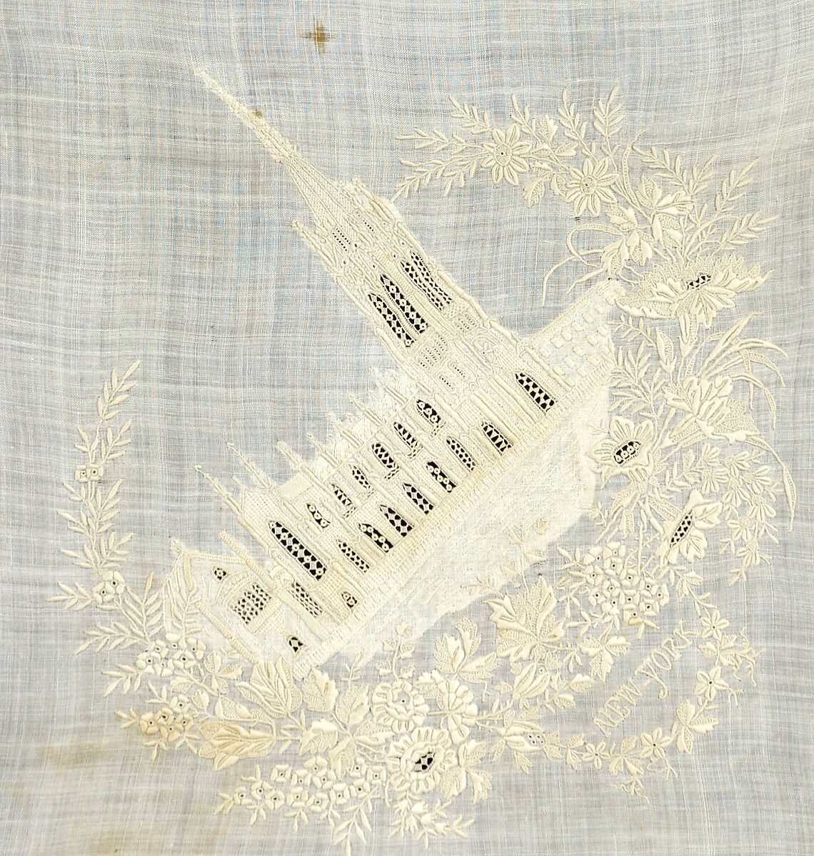 Handkerchief, Linen, French