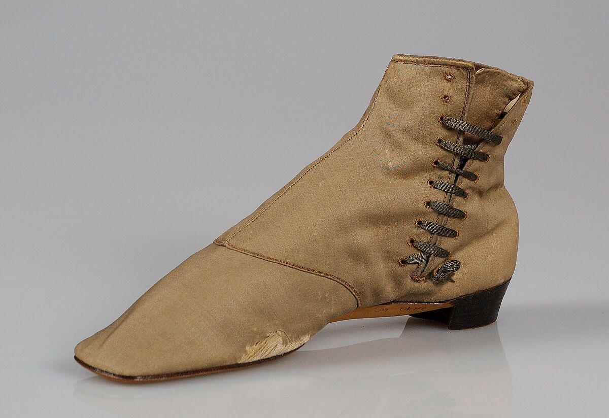 Walking boots, Wool, cotton, American 