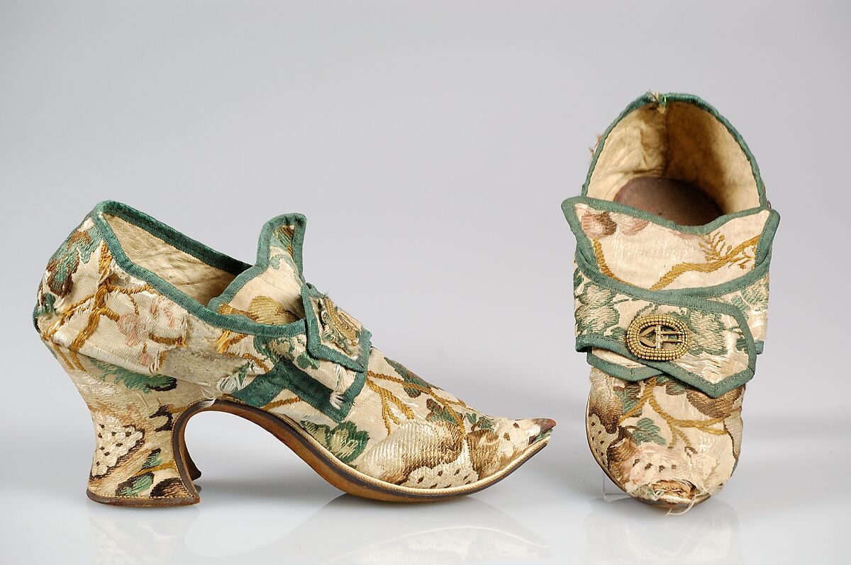 Shoes, Silk, British 