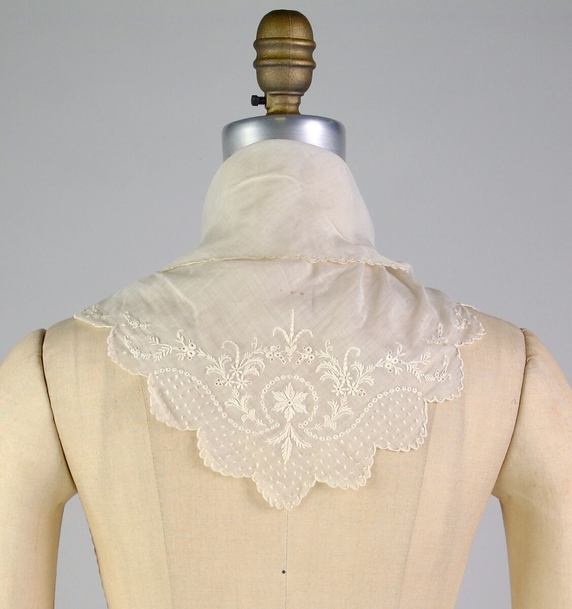 Fichu, Cotton, American