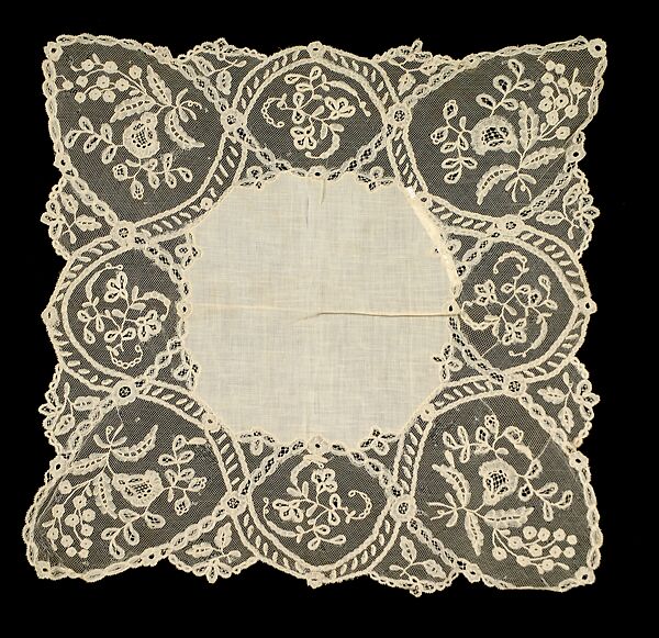 Handkerchief, Linen, Belgian 