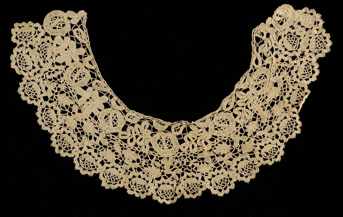 Collar, Linen, British 