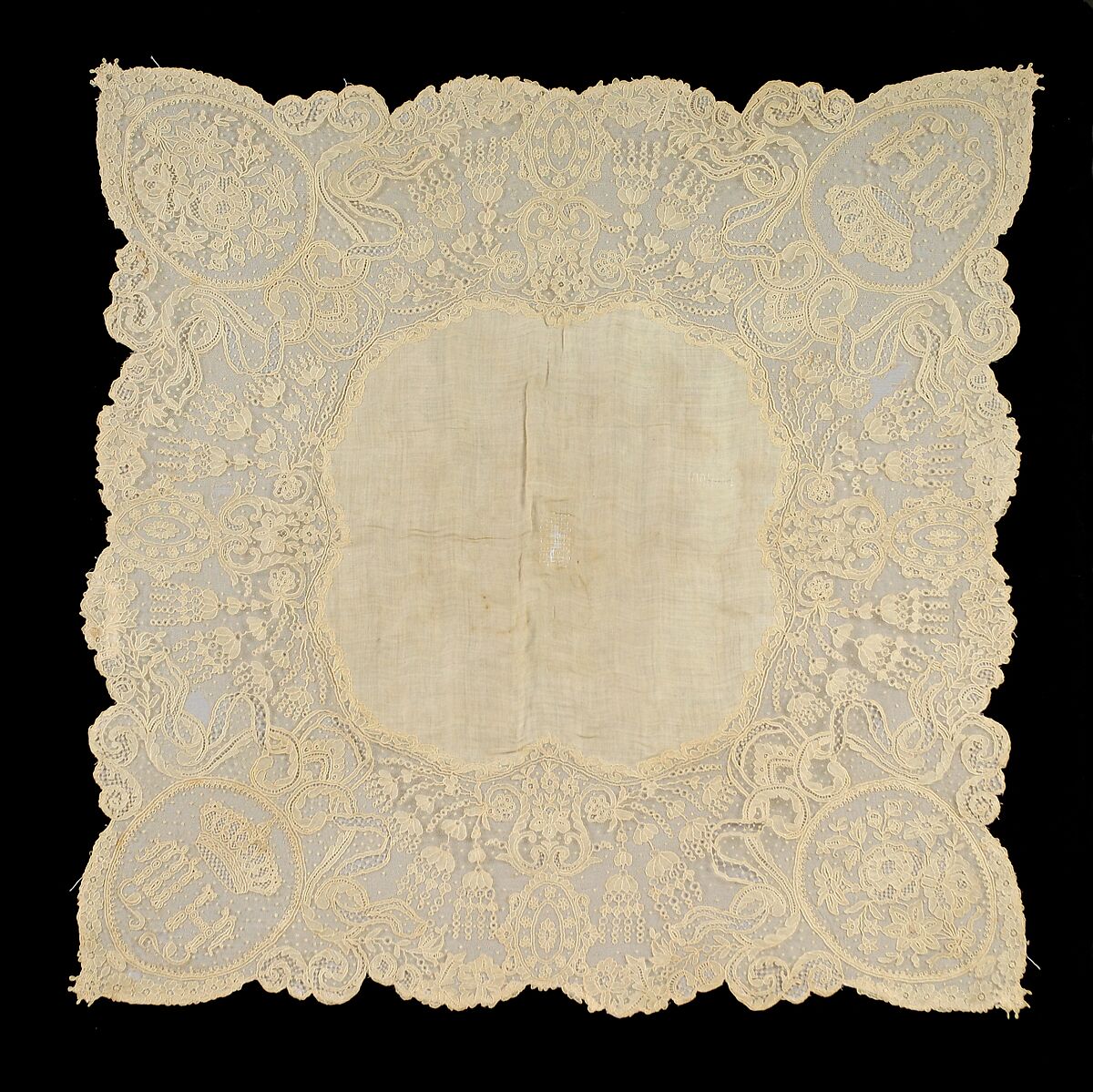 Handkerchief | Belgian | The Metropolitan Museum of Art