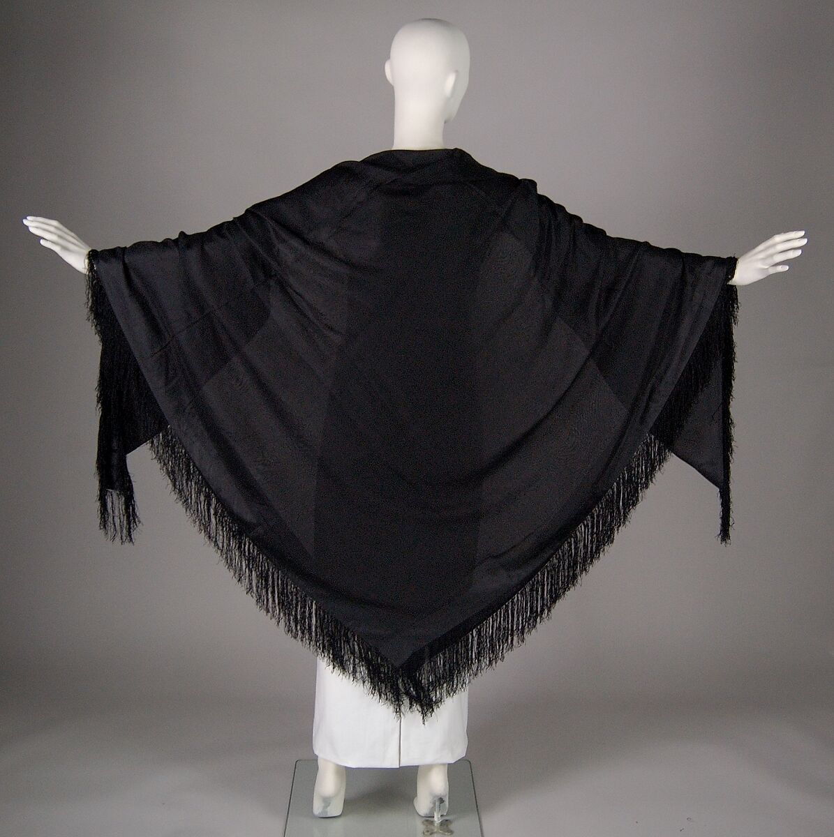 Shawl, Silk, American 