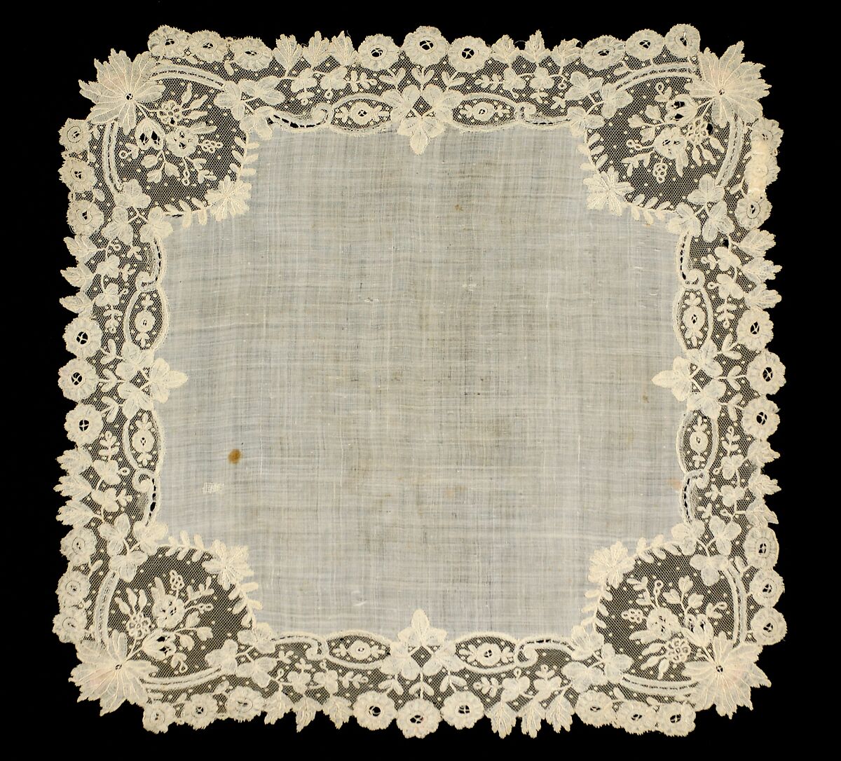 Handkerchief, Linen, Belgian 