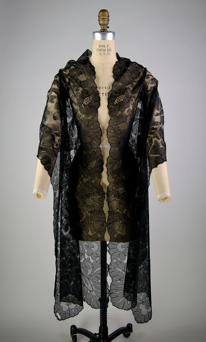 Stole, Silk, Spanish 