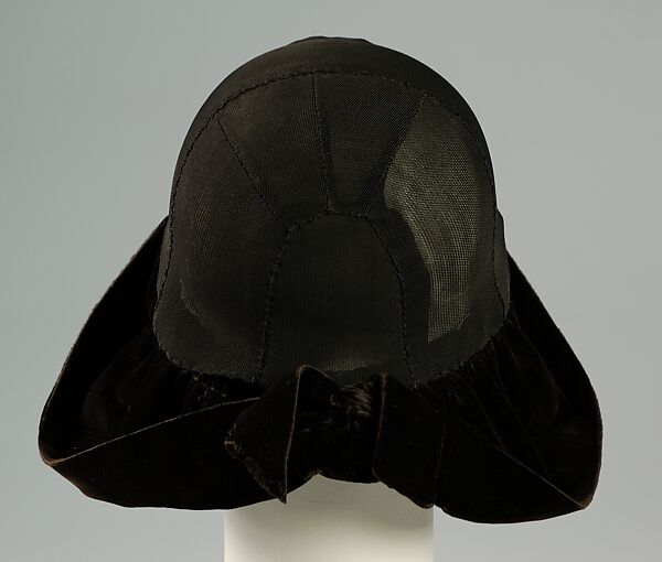 Hat, Madame Agnès (French, founded 1917), Silk, American