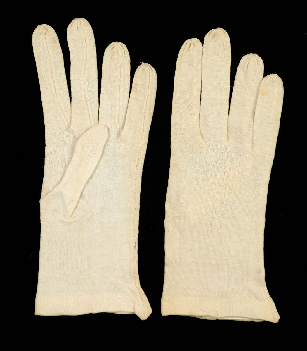 Gloves, Cotton, American 