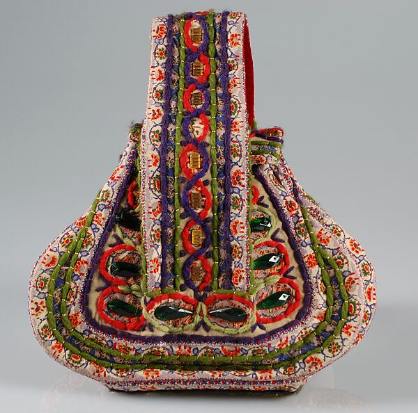 Accessory set, Sally Victor (American, 1905–1977), Cotton, wool, beads, American