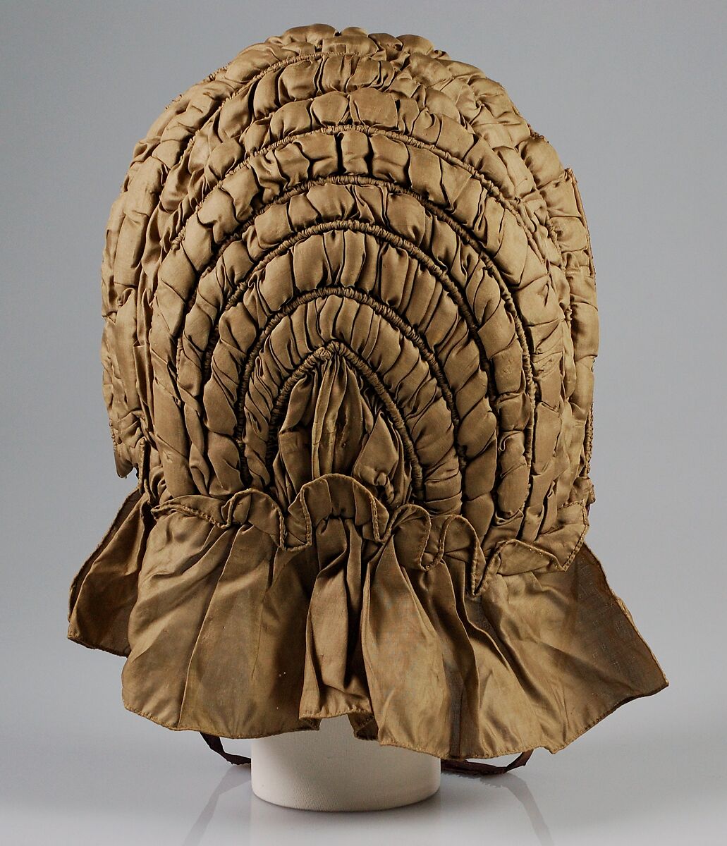 Calash, Silk, cane, American