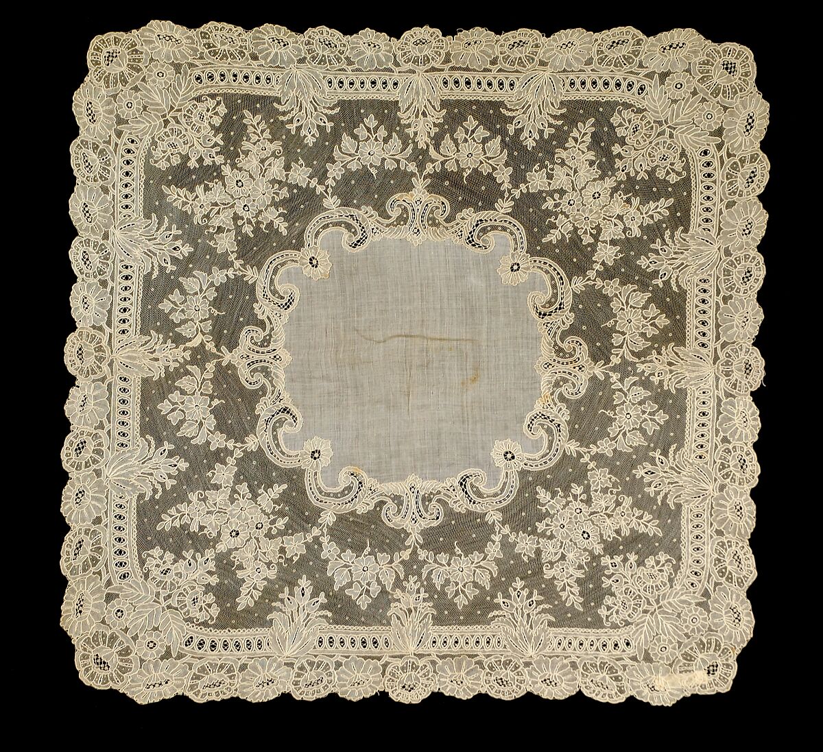 Handkerchief, Linen, Belgian 