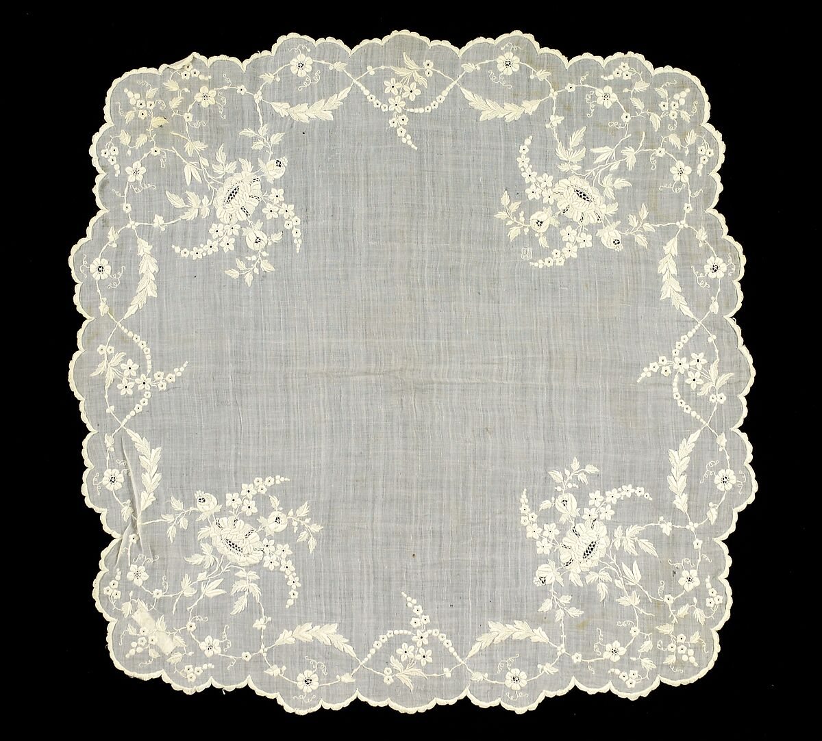 Handkerchief, Cotton, French 