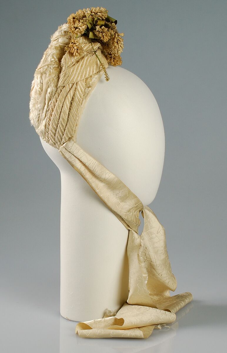 Bonnet, Balch, Price &amp; Company (American, founded 1869), Wool, hair, silk, cotton, American