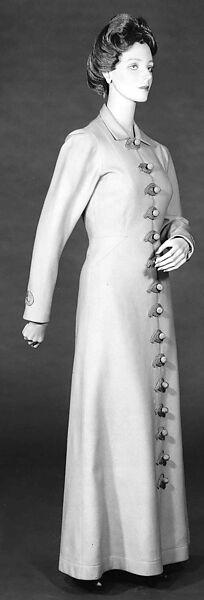 Evening coat, Schiaparelli (French, founded 1927), Wool, silk, French