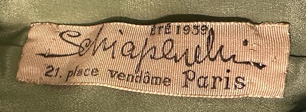 Evening jacket, Schiaparelli (French, founded 1927), Silk, metallic, beads, French