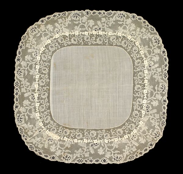 Handkerchief, Cotton, linen, Belgian 