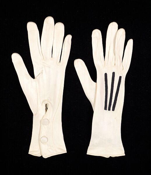 Gloves, Julius Kayser &amp; Company (America, New York), Silk, American 