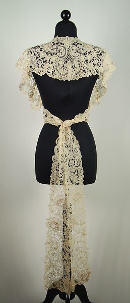 Fichu, Cotton, American