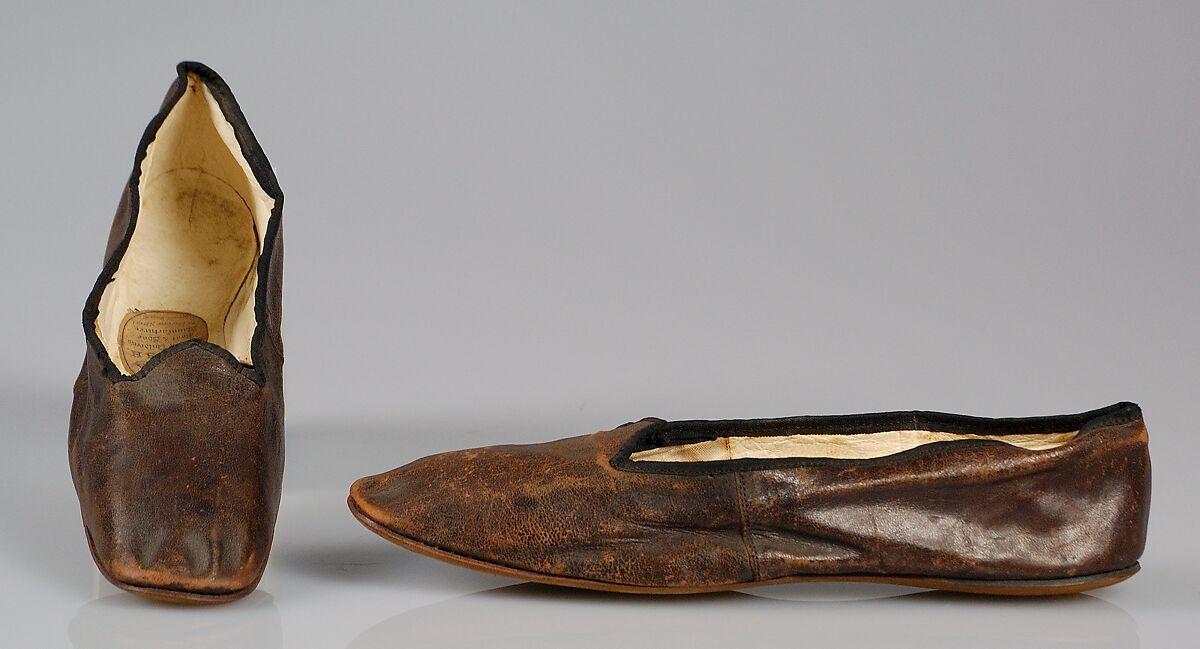 Slippers, Marsh, Leather, British 
