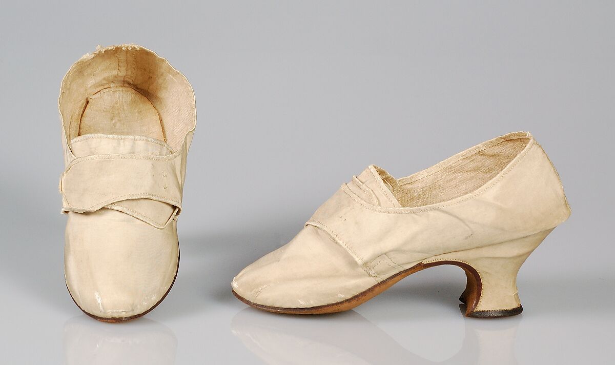 Shoes, Silk, British 