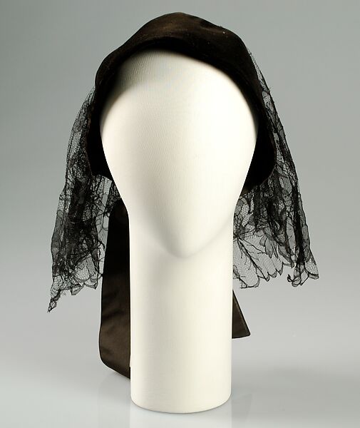 Evening hat, Schiaparelli (French, founded 1927), Silk, French 