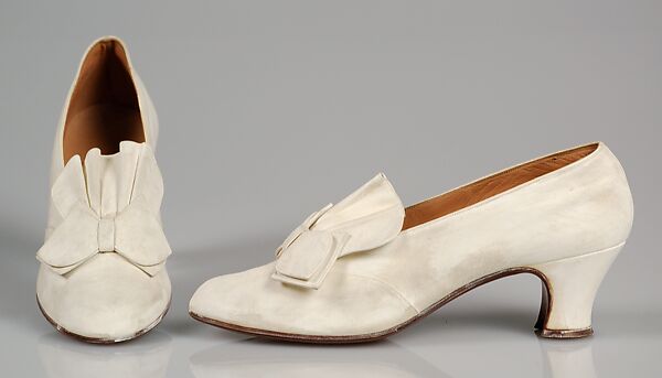 Evening shoes, Saks Fifth Avenue (American, founded 1924), Leather, American 
