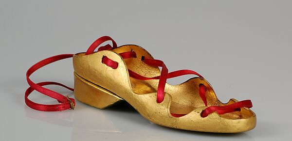 Evening sandals, Delman (American, founded 1919), Leather, silk, American 