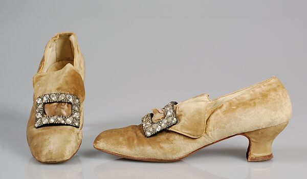 Evening shoes, I. Miller (American, founded 1911), Silk, metal, glass, rhinestones, American 