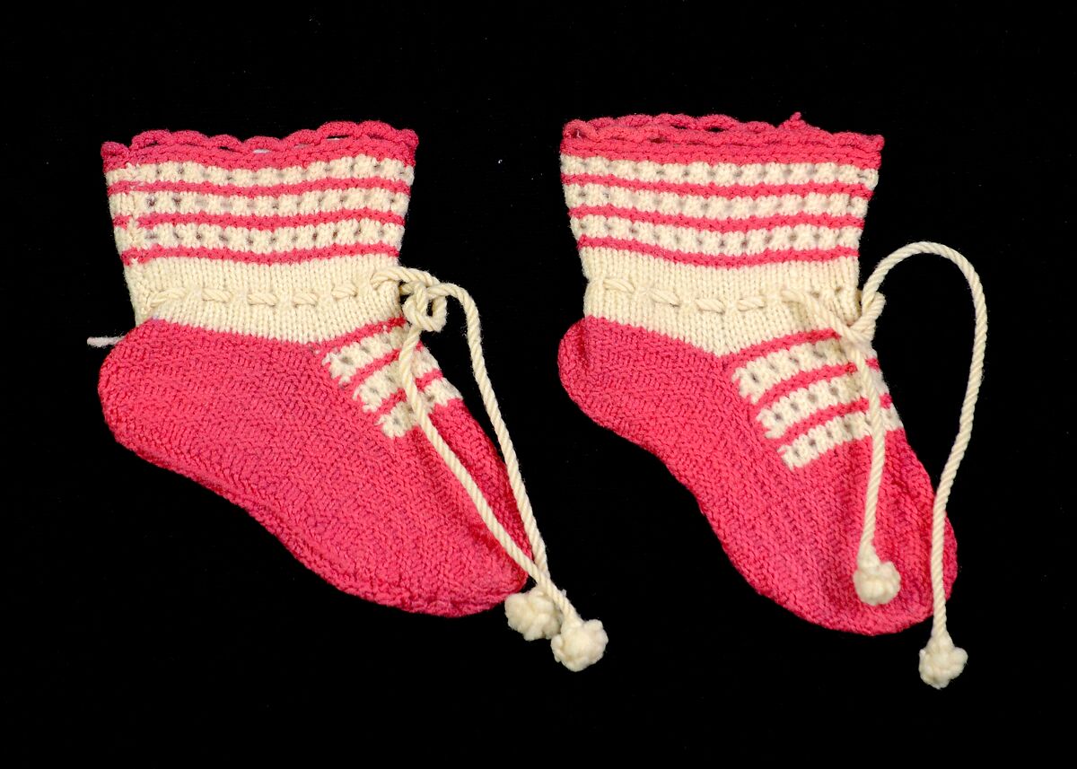 Bootees, Wool, American 