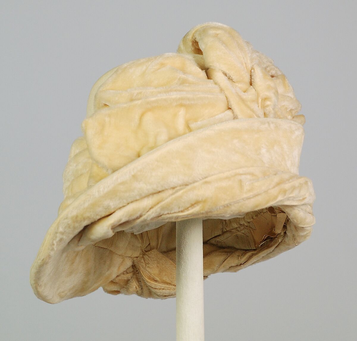 Wedding hat, Wool, silk , American 