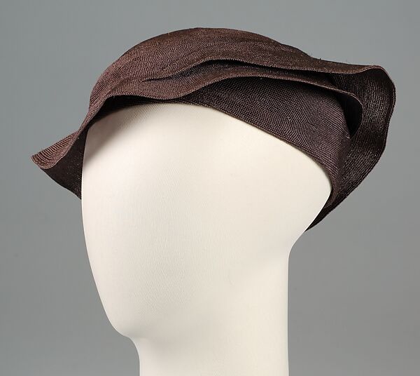 Hat, Hawes Incorporated (American, 1928–40; 1947–48), Straw, American