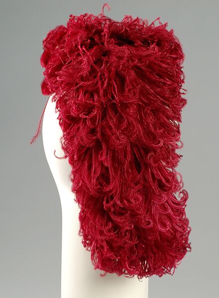 Evening hat, Feathers, American